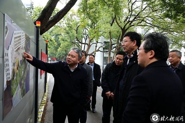 中国工程院院士、学校党委书记吴义强带队检查在建工程暨督导...
